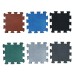TIA-SPORT Puzzle rubber flooring 455x455x30 mm