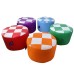 TIA-SPORT Chess round framed pouf, d-40 cm