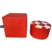 TIA-SPORT Tokyo and Chess framed pouf set 40-35 cm