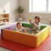 Сухий басейн Квадратний з матом 150-150-40 15 см TIA-SPORT