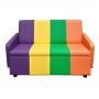 TIA-SPORT Tutti children's sofa with armrests