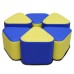 TIA-SPORT Spinner pouf h-30 cm