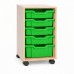 TIA-SPORT sliding storage tray, green