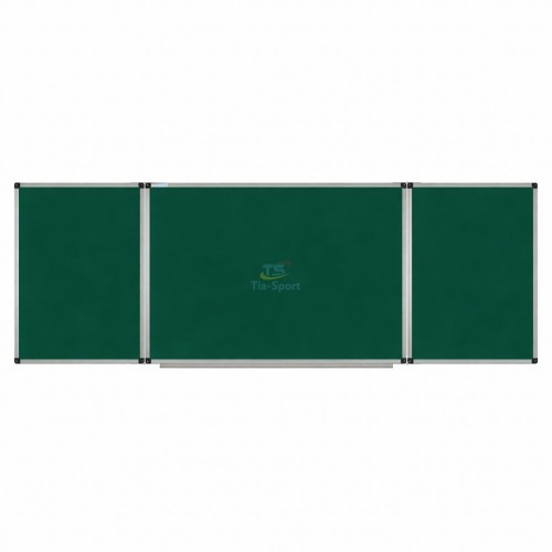 TIA-SPORT five-panel wall-mounted magnetic chalkboard (100×300 cm)