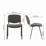 TIA-SPORT office/study chair, grey