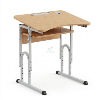 TIA-SPORT adjustable single student desk, growth group 2-4