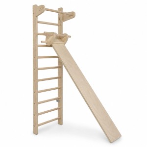 TIA-SPORT wall bars set with Evminov board, pull-up bar and Glisson loop