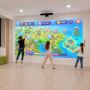 Інтерактивна стіна «Кидки» 2 в 1 (22 гри) TIA-SPORT