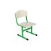 T-shaped children's chair on a round tube, adjustable for height groups No. 1-3