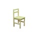 Wooden children's chair, height group No. 2