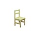 Wooden children's chair, height group No. 1