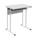 School Desk, Single Student Desk with Shelf, Group 6