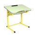 School Desk, Single Student Desk with Tilt Adjustment, Groups 3-6
