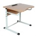 School Desk, Single Student Desk with Tilt Adjustment, Groups 3-5