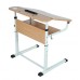 School Desk, Single Student Desk with Tilt Adjustment, Groups 3-5