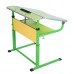School Desk, Single Student Desk with Tilt Adjustment, Group 4-7
