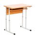 School Desk, Single Student Desk with Shelf, Group 4-6