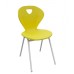 Laboratory Chair with Plastic Monoblock