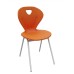 Laboratory Chair with Plastic Monoblock