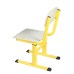 Height-Adjustable T-Shaped School Chair, Groups No. (4)5-7, HPL Coated