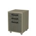 Mobile Cabinet with Door and 2 Drawers 440x450x610 mm