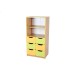 Shelving Unit with 6 Drawers, 