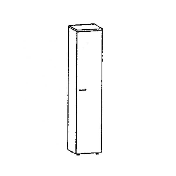 Closed Cabinet with Shelves
