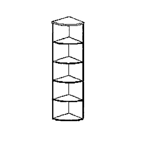 Corner Section (231078) Mountain Alder, Tall