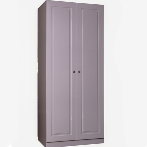 "Ticino" 2-Door Wardrobe, Type 2.2, with Cornice