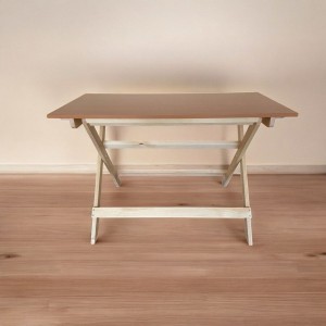 X-Frame Folding Table