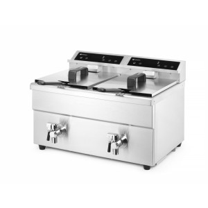 Індукційна фритюрниця HENDI 215029, 2х8 л