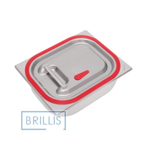 Кришка з силіконовим ущільнювачем BRILLIS 812-SL, GN 1/2