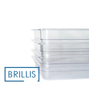 Гастроємність BRILLIS P811-2C GN 1/1-65 мм, прозора