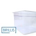 Гастроємність BRILLIS GN 1/2-200 мм, прозора P812-8C
