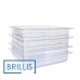 Гастроємність BRILLIS GN 1/2-200 мм, прозора P812-8C