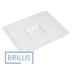 Кришка BRILLIS для гастроємності GN 1/2, прозора P812-L