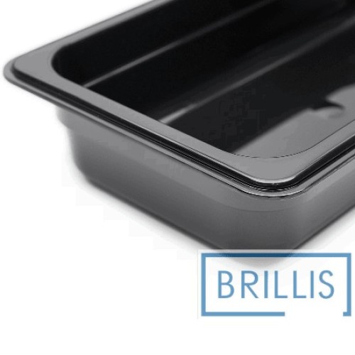 Гастроємність BRILLIS GN 1/3-65 мм, чорна P813-2