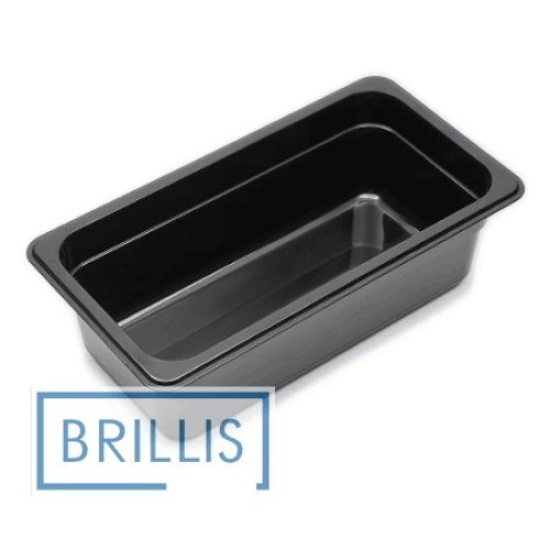 Гастроємність BRILLIS GN 1/3-100 мм, чорна P813-4