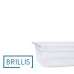 Гастроємність BRILLIS P813-4C, GN 1/3-100 мм, прозора