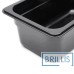 Гастроємність BRILLIS P814-4 GN 1/4-100 мм, чорна