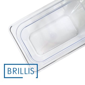 Гастроємність BRILLIS P814-6C GN 1/4-150 мм, прозора