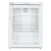 Барна холодильна шафа Liebherr FKUv 1613 Premium White, об'ємом 130 л зі скляними дверима