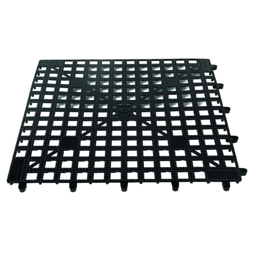 Килимок для полиці The Bars TPBLK, чорний, 330×330 мм