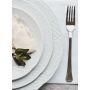 Біла чашка 1В1 з блюдцем F2393 + F2394 Alt Porcelain серія Flora