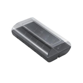 Black 12 Коробки для 12 макаронс Silikomart (48 шт. в упаковці)