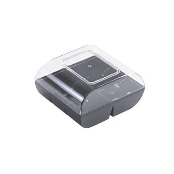 Black 6 Коробки для 6 макаронс Silikomart (90 шт. В упаковці)