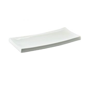 Блюдо прямокутне фуршетное з порцеляни Alt Porcelain Delux F0026-13,25