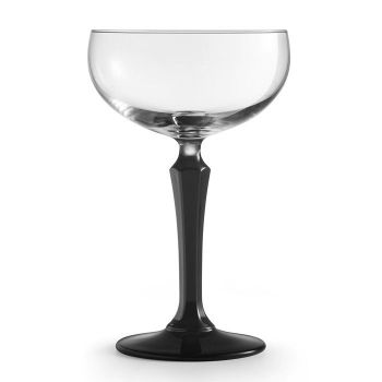 Бокал для коктейлю Libbey Coupe серія SPKSY Black 601626 (245 мл)