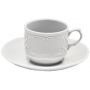 Чашка 1В1 з блюдцем в стилі прованс F2391 + F2392 Alt Porcelain серія Flora