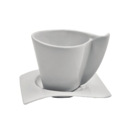 Чашка чайна з блюдцем F1190 + F1191 Alt Porcelain